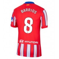 Maglie da calcio Atletico Madrid Pablo Barrios #8 Prima Maglia 2024-25 Manica Corta